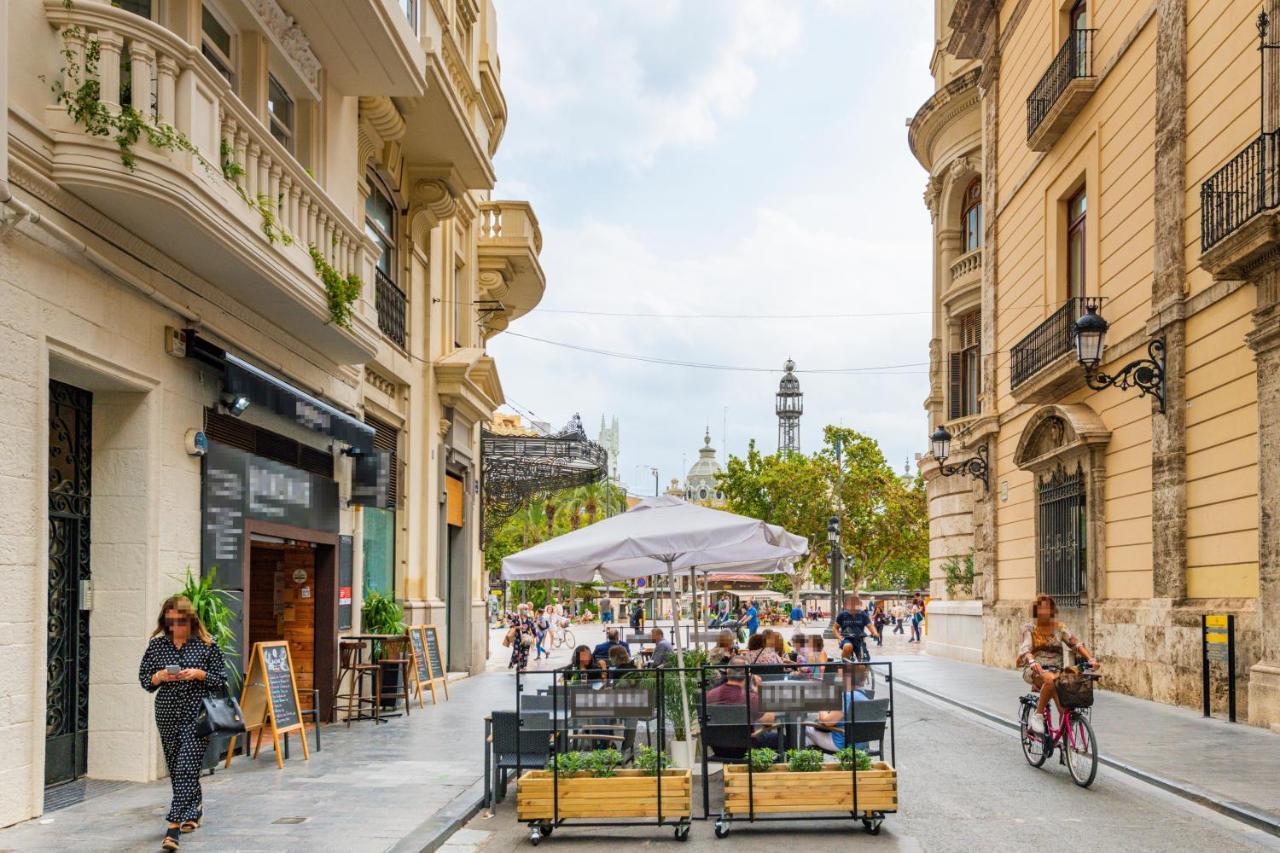 شقة Ayuntamiento Panoramic فالنسيا المظهر الخارجي الصورة