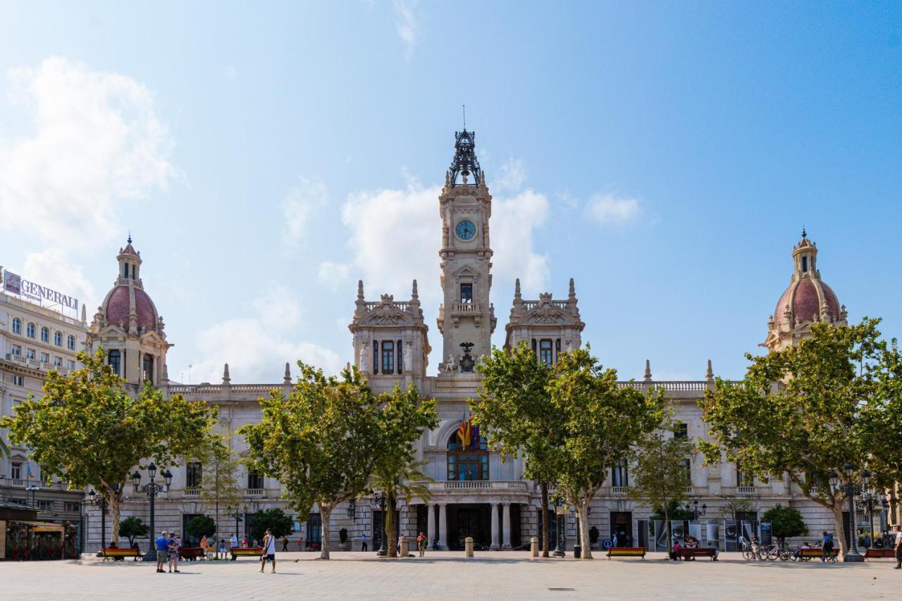 شقة Ayuntamiento Panoramic فالنسيا المظهر الخارجي الصورة